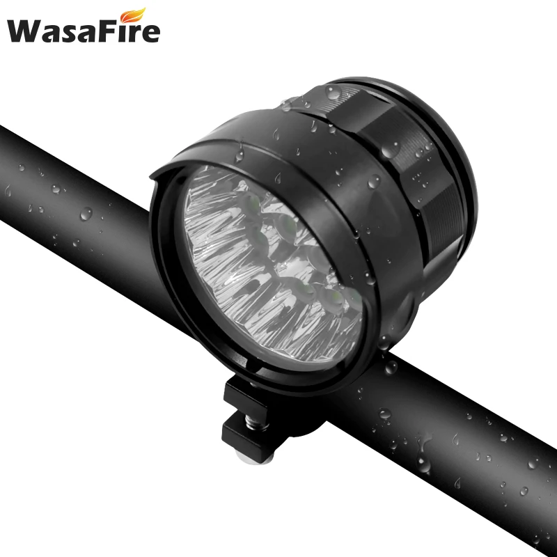 WasaFire 18x XML T6 велосипедный светильник супер яркий 40000 Люмен передняя фара для велосипеда Светильник Велоспорт светодиодный вспышка светильник головной светильник luz bicicleta