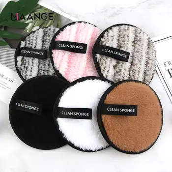 

1/3PCS Makeup Removal Sponge Flutter Wash Cleaning Cotton Flapping Reusable Wet Sponge Face Puff Soft Natural Cleaner Tools NEW