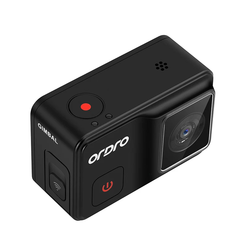 4K Vlog Экшн камера Ordro BRAVE 1 60fps сенсорный экран WiFi 30M Подводная Водонепроницаемая Gimbal