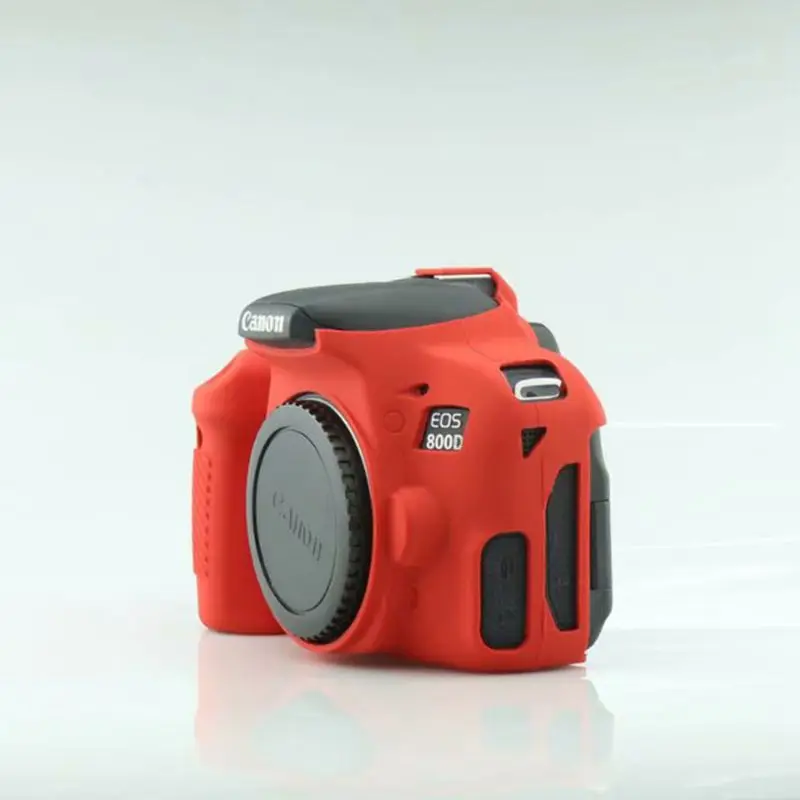 Силиконовый защитный чехол с защитой от царапин чехол Корпус оболочка Рамка протектор для Canon EOS 800D аксессуары для камеры