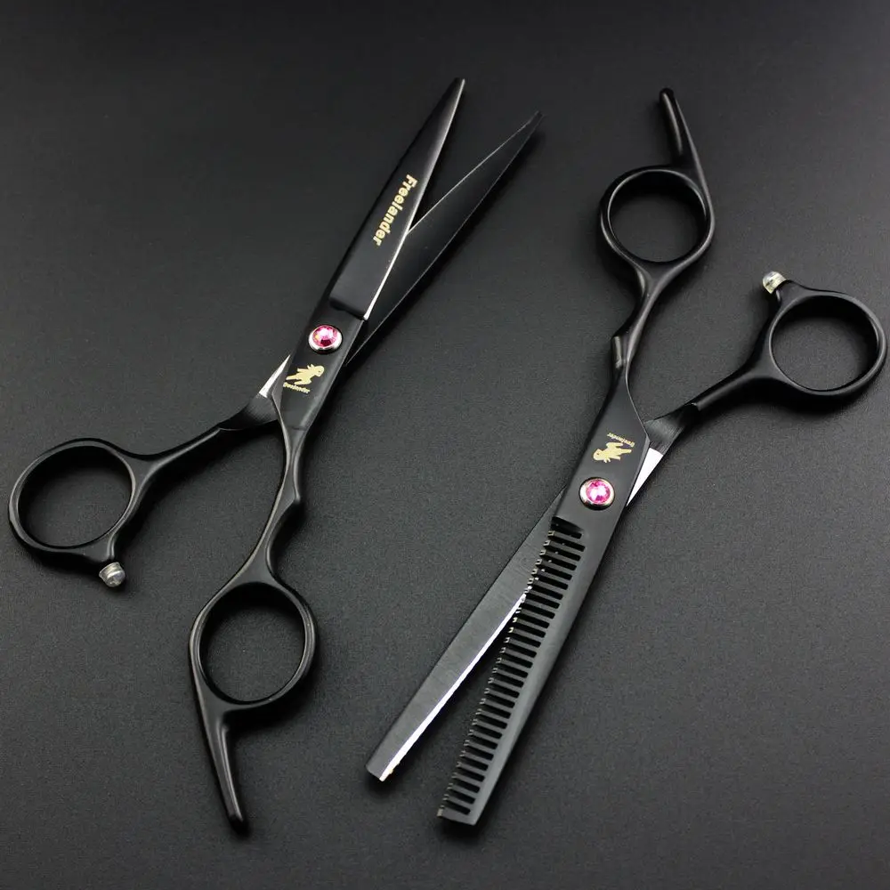 

6.0" Hairdressing Scissors 440C Professional Barber Cutting Scissors Thinning Shears Hair Scissors
