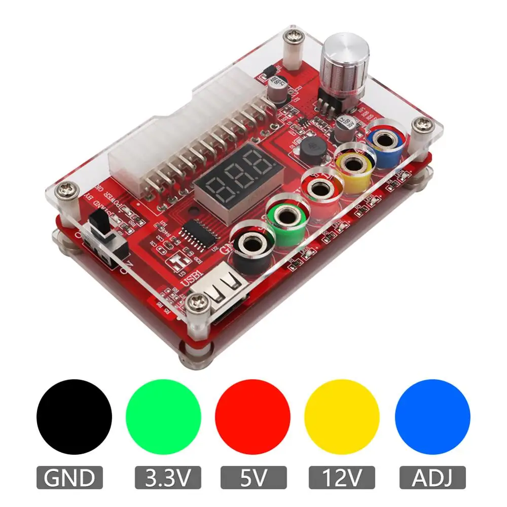 Best Offers ATX Power Supply Breakout Board and Acrylic Case Kit r0QK3m6ZqdJ