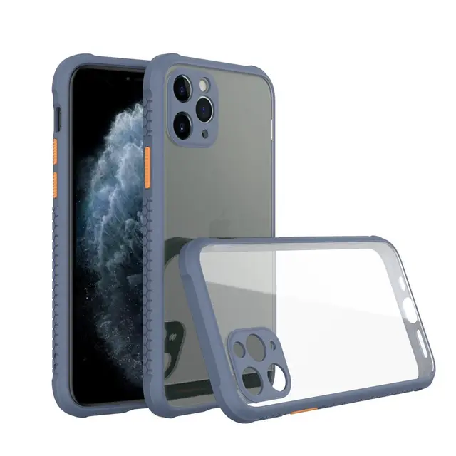 Anti-Fall Clear Case for iPhone 11 Pro Max 11Pro X XR XS Max Hard Case For iPhone 6 6S 7 8 Plus SE 2020 Case Transparent Cover 3