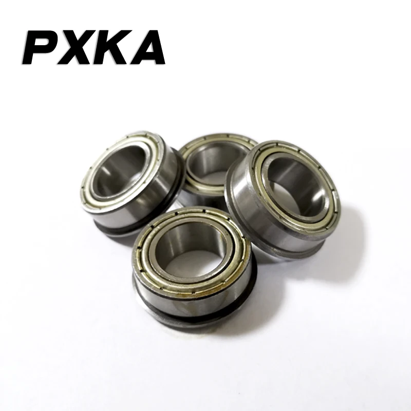 Free Shipping Flange Cup with ribs miniature bearing F604ZZ F605 F606 F607 F608 F609 F623 F624 F625 F626 F627 F628 F629ZZ