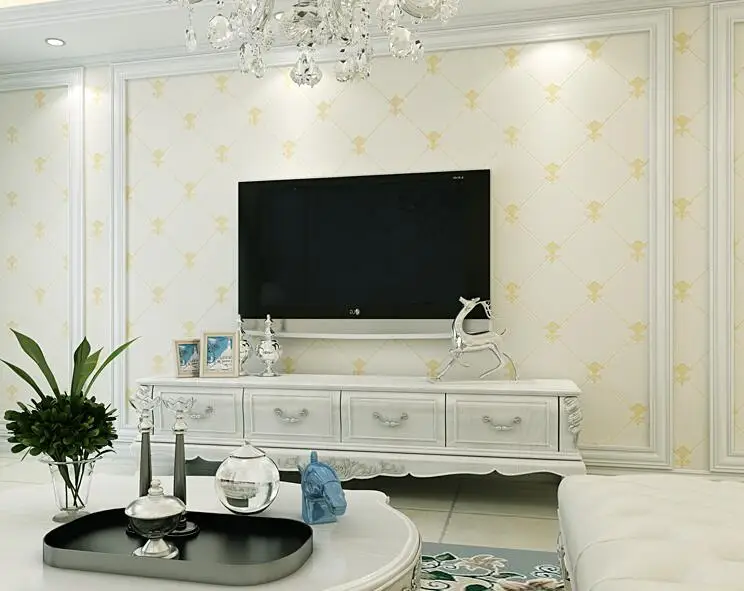 beibehang Modern minimalist plain fashion non-woven self-adhesive wallpaper bedroom living room TV background wall self-adhesive