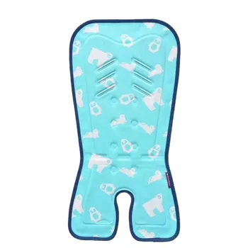 

Summer Baby Ice Silk Pad Baby Stroller Seat Cushion Baby Stroller Gel Ice Pad Thickened Car Seat Baby Stroller Accessories Child