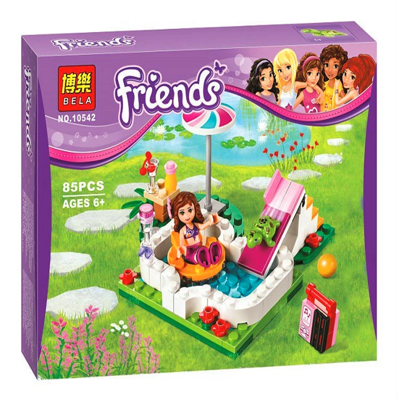 Обувь для девочек друзья Замок принцессы Миа Эмма собака Животные дом автомобиля, строительные блоки, кирпич совместимый дизайн игрушки для детей