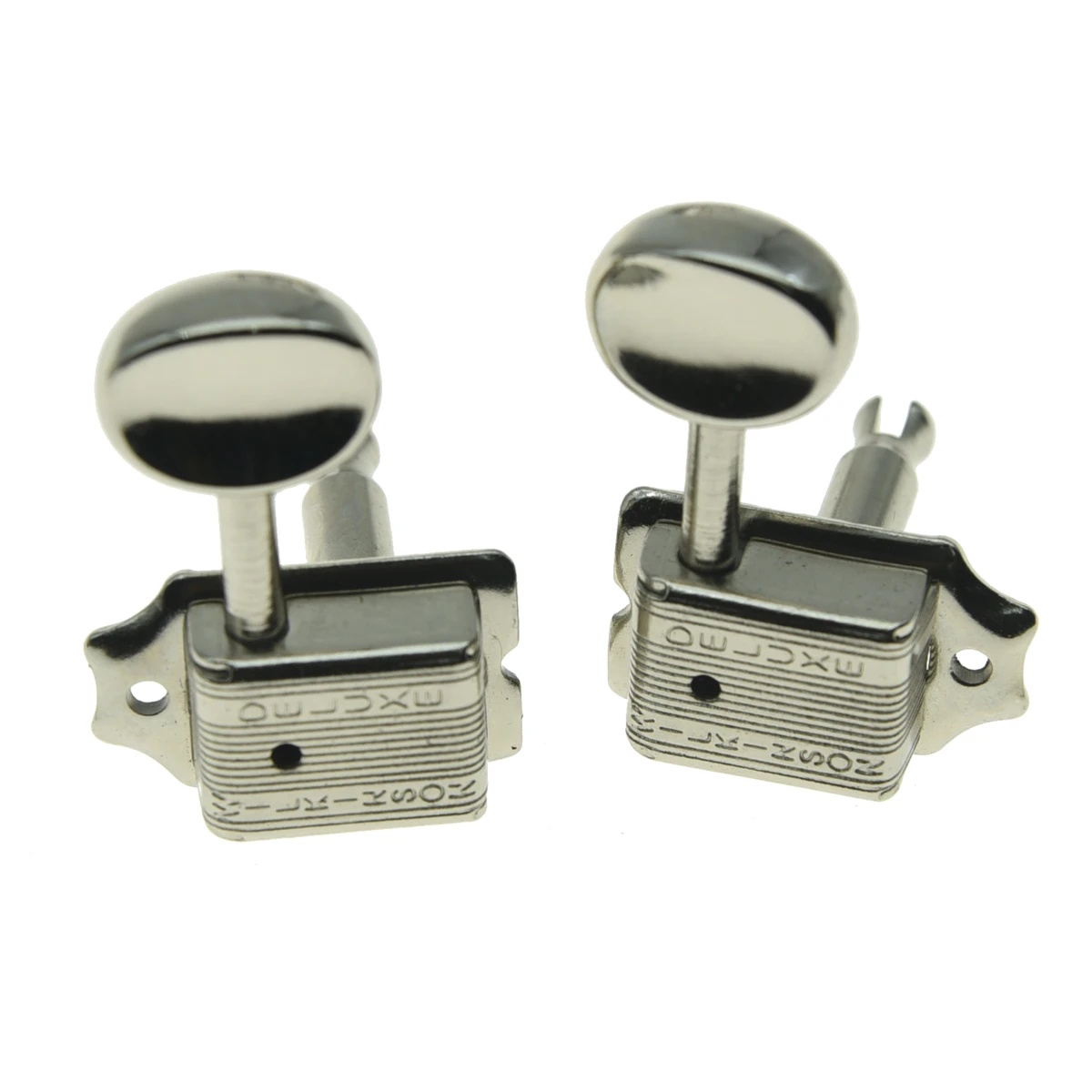 Wilkinson Deluxe 6 встроенных винтажных гитарных тюнеров с разделенным столбом, Настраиваемые ключи, колышки, машинные головки для гитар Strat/Tele