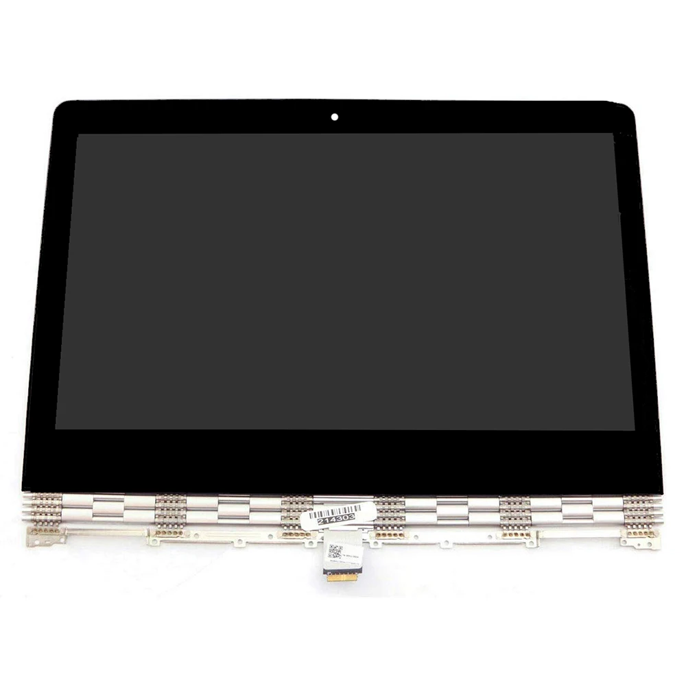 LCD Sreen with Case Hingles For Lenovo Yoga 900-13ISK 80UE 3200x1800 13.3" iPS LCD Touch Screen Assembly