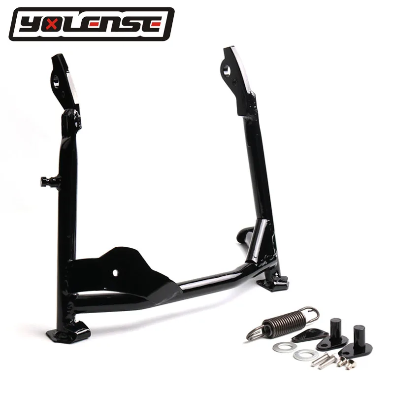 Motorcycle Middle Kickstand Foot Kick Stand Support Bracket Center