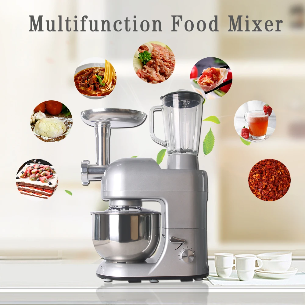 ITOP Многофункциональные кухонные миксеры, мясорубка, соковыжималка для овощей, фруктов, блендер, 5.2л, миксер, Кухонные комбайны