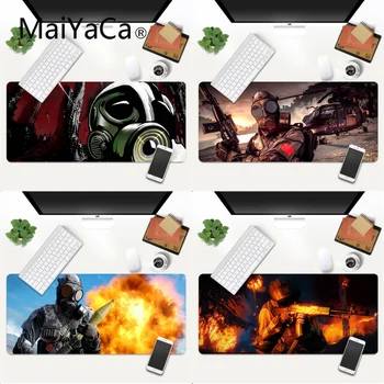 

stalker game Gas mask Rubber Mouse Durable Desktop Mousepad Gaming Mouse Pad Large Deak Mat 700x300mm for overwatch/cs go