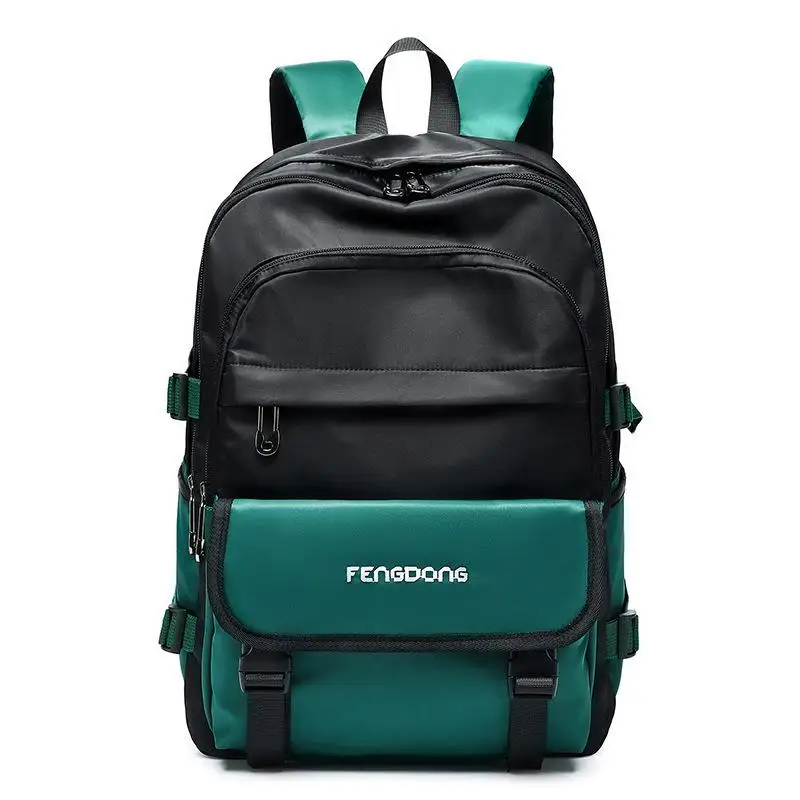 Модный женский рюкзак, новинка, дорожная сумка, повседневная, 14 дюймов, для ноутбука, для мужчин, студентов, школьные сумки для девочек-подростков, рюкзак mochila - Цвет: Green