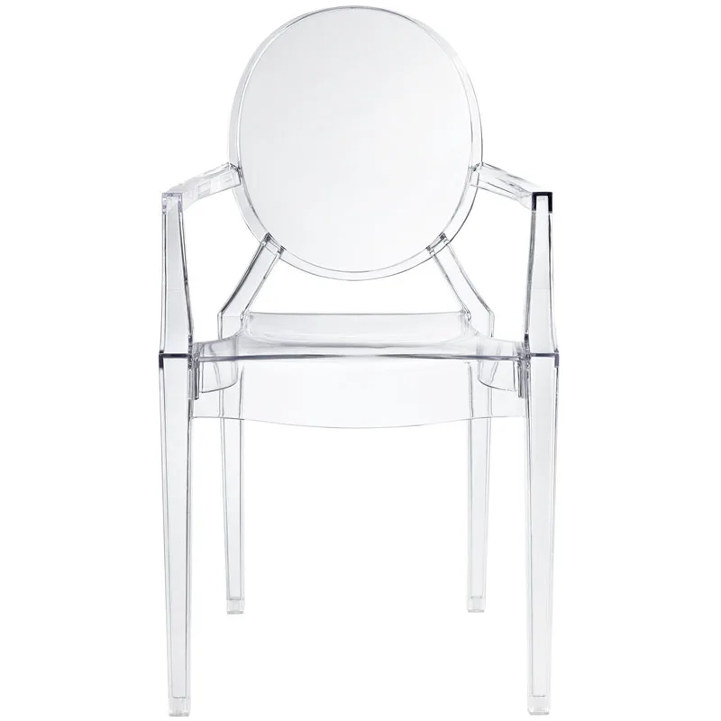 

Children's Devil Chair Kindergarten Creative Stool Photography Props Transparent Plastic Baby Dining Chair Children's Room Chair