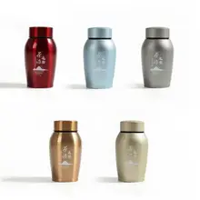 1 шт. герметичный запах Прочный Контейнер алюминиевый хранение банка травы LWW9175