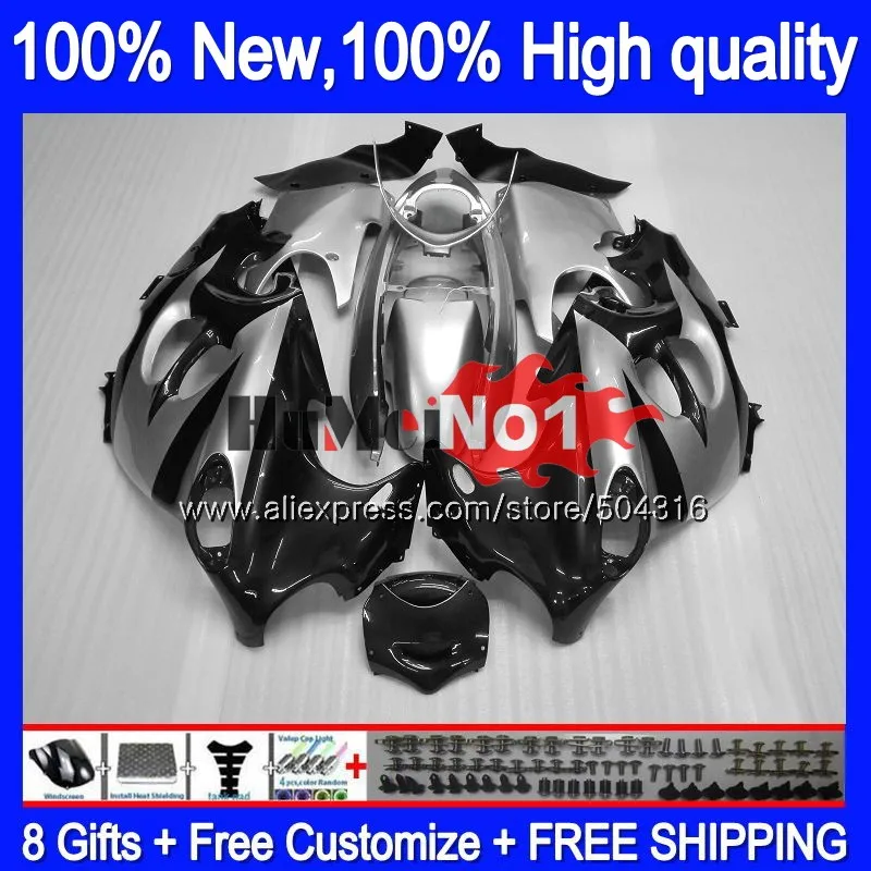 Средства ухода за кожей для SUZUKI KATANA GSXF 600 750 GSXF600 98 99 00 2001 2002 черный серебристый 12MC. 79 GSX600F GSXF750 1998 1999 2000 01 02 обтекатель