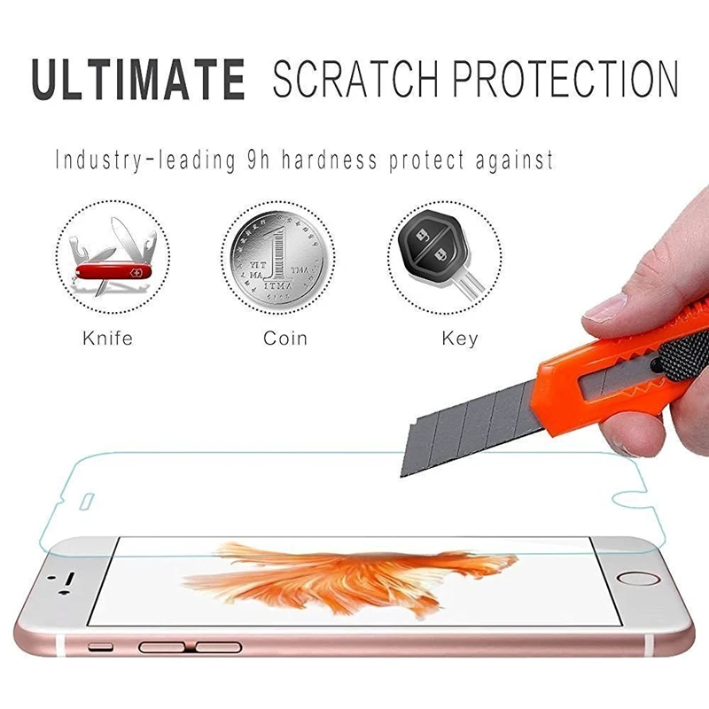 3 шт. Защитная пленка для экрана IPhone 11 Pro Max XS XR X S 8 7 6 6S Plus 5 5S 2 SE 2020 SE2 10 9 Xmax 7Plus