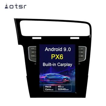 

Android 9.0 Tesla style 10.4″ Vertical screen Car GPS Navigation For Volkswagen Golf 7 2010+ Head Unit Multimedia radio Player