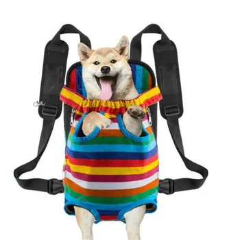 

Pet Backpack Mesh Breathable Backpack Travel Dog Carrier For Small Dog Cat