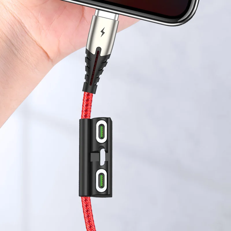 Магнитный кабель TOTU usb type C для зарядного устройства iPhone, 1,2 м, провод для быстрой зарядки из цинкового сплава, Micro USB для Android, huawei, LG, зарядный провод