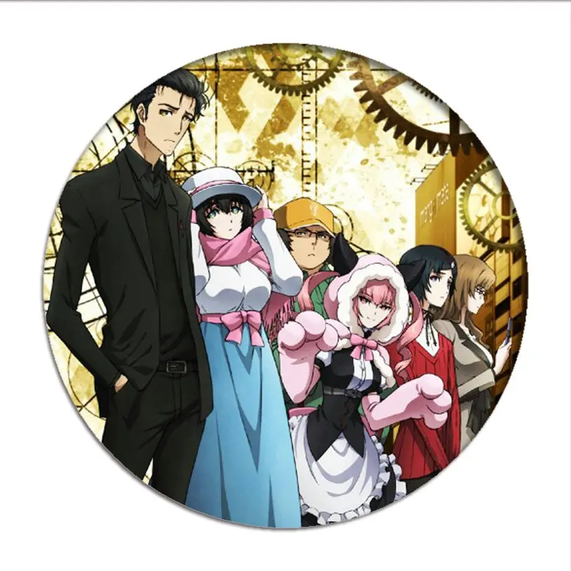 Broche de emblema de anime, série monogatari, hitagi, mayoi, nadeko, ken,  tsubyasa, otsugi, kura, sodachi, nasgi