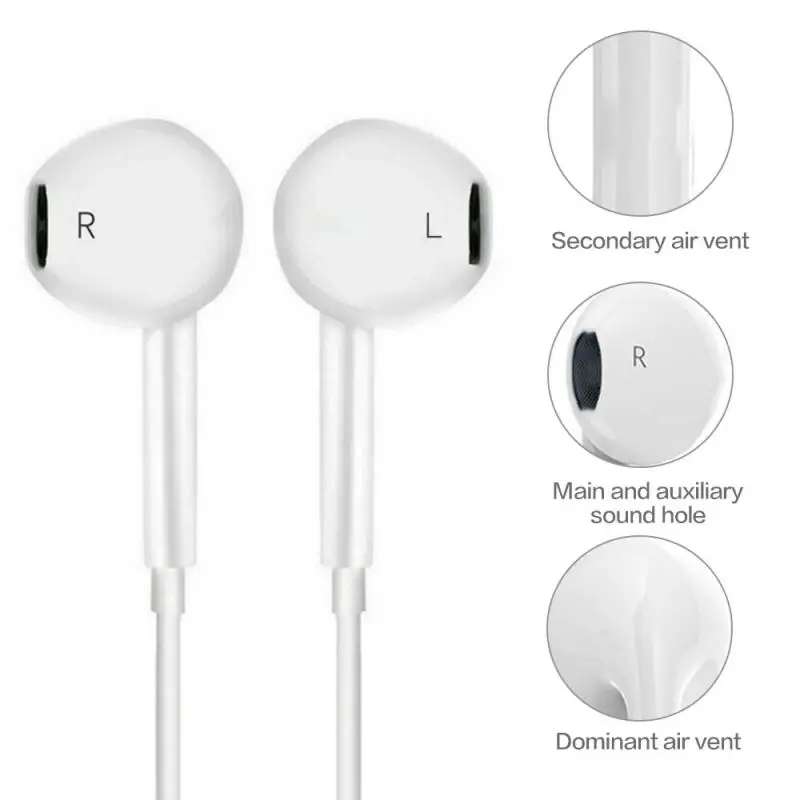 Headphones Audio Wired Mic Bluetooth Earphones Headphones For iPhone 7