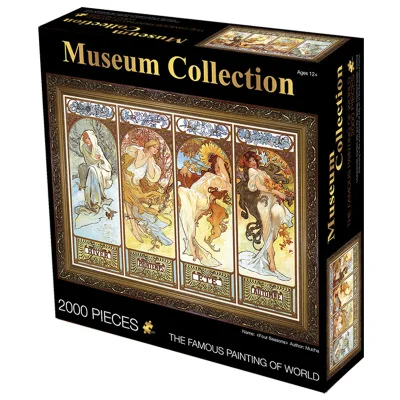 New puzzle 2000 pieces Famous Painting of World Adult puzzles 2000 Kids DIY Jigsaw Puzzle Creativity Imagine Educational Toys 7