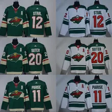 Мужская футболка для взрослых Zach Parise Ryan Suter Eric Staal 12 20 11 Minnesota