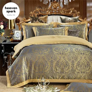 

Royal Home Textile Egyptian Cotton Bedding Set Satin Duvet Cover Bed Sheets and Pillowcases Sabanas Fundas Nordicas 240x220