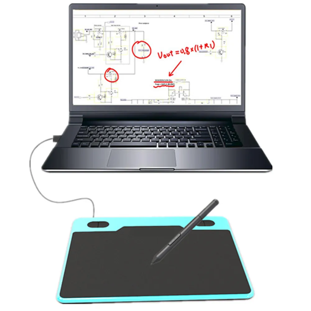

New Graphic board T503 Art Digital Graphics Drawing Tablets Painting Board w/ Rechargeable Pen Digital Tablet 5080LPI with Gifts