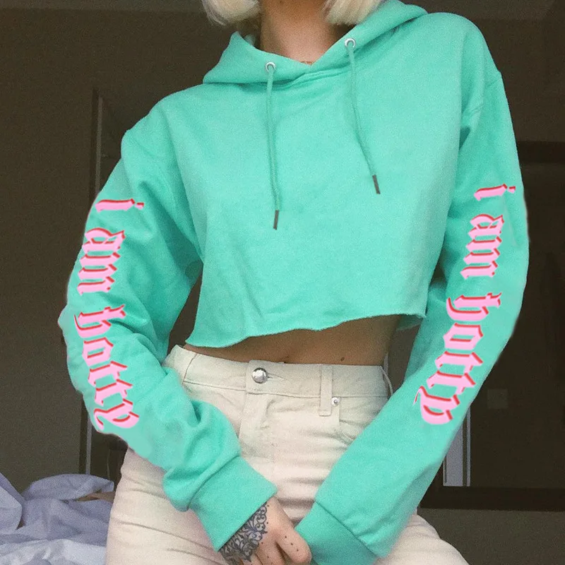 2020 повседневные толстовки для женщин со шляпой лонгсливе размера плюс Modis Harajuku