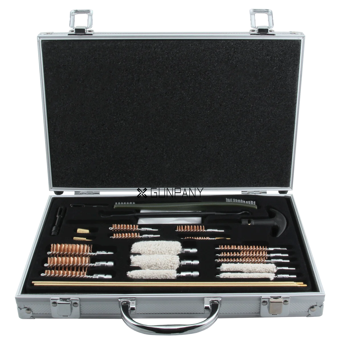 Vector Optics Gun Barrel Cleaning Kit Brushes Set Aluminum Tool & Case
