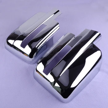 

Car 2Pcs Triple Chrome Side Mirror Cover Trim Fit for Ford F150 2009 2010 2011 2012 2013 2014 Accessories