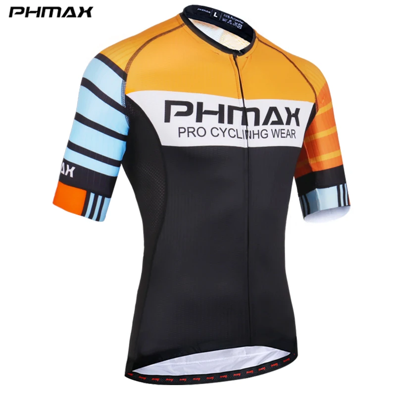 PHMAX Лето короткий рукав Велоспорт Джерси MTB Одежда для езды на велосипеде быстросохнущая горный гоночный велосипед одежда велосипедная форма
