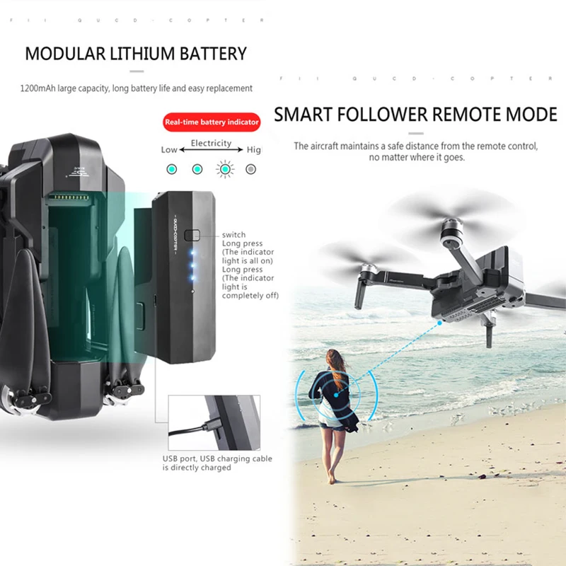 Цена SJRC F11 PRO Дрон с font b GPS b font с Wifi FPV 1080 P 2 K HD камера F11 бесщеточный Квадрокоптер 25 минут время полета складной Дрон Vs SG906 A3