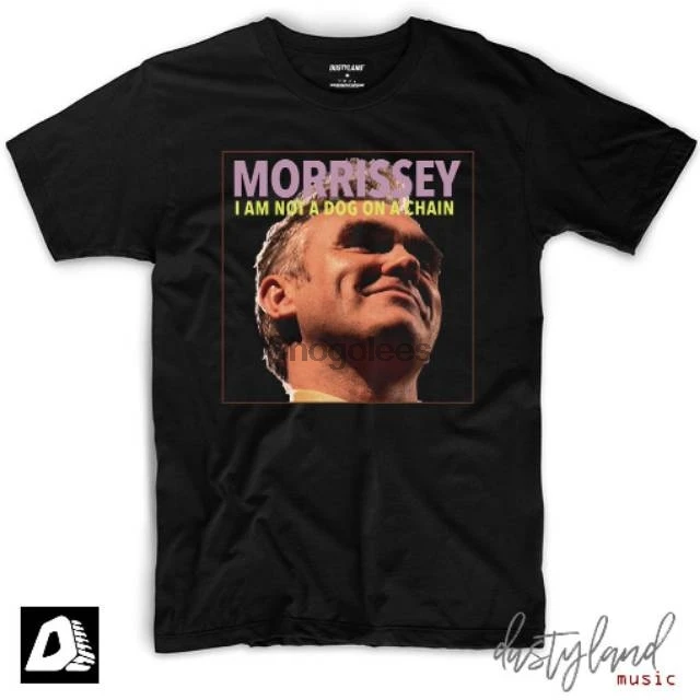 Band MORRISSEY I AM NOT A DOG ON CHAIN T Shirt |