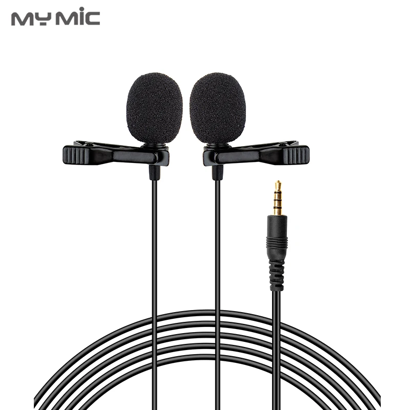 My Mic LJ07 noice-шумоподавляющий конденсатор студийная запись петличный микрофон с