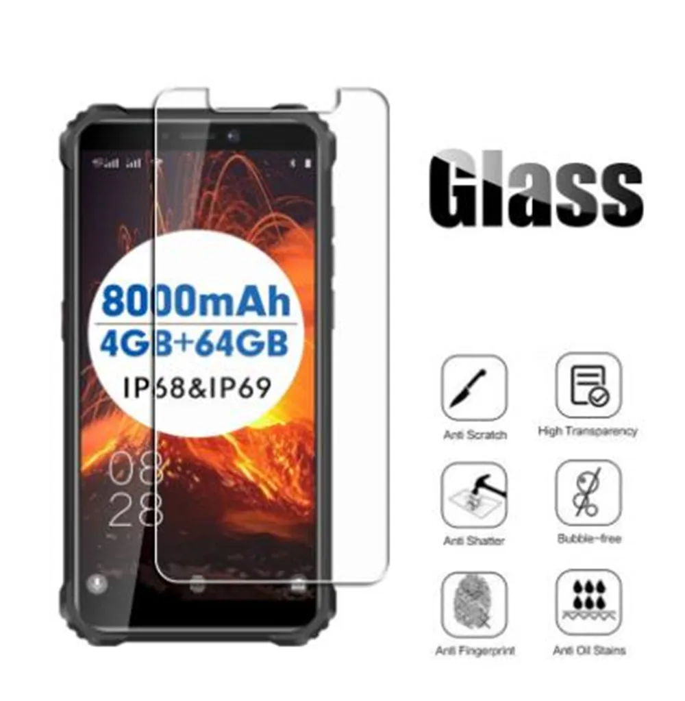 Закаленное стекло для Oukitel C12 Plus C13 C15 C16 C17 C18 Pro C19 C21 WP5 WP6 K3 K5 K7 K13 защитная пленка