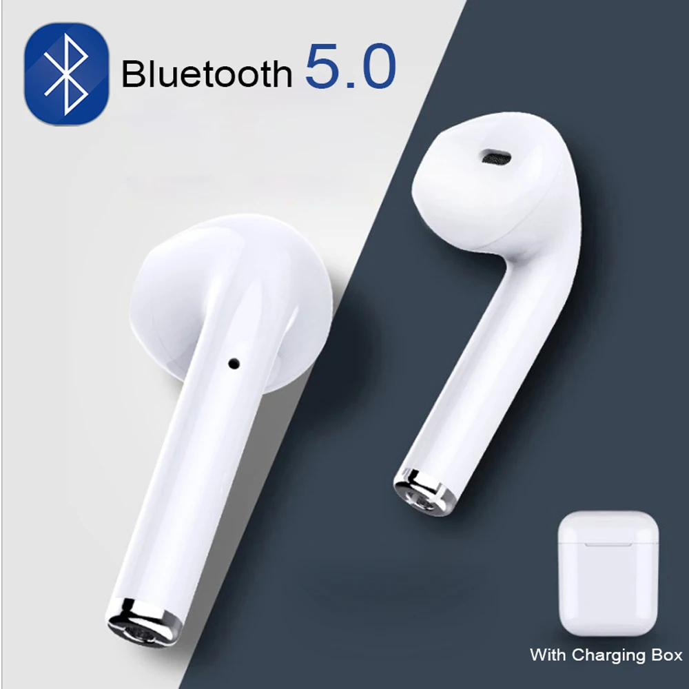 I7s TWS мини беспроводная Bluetooth гарнитура стерео Спортивные Беспроводные наушники