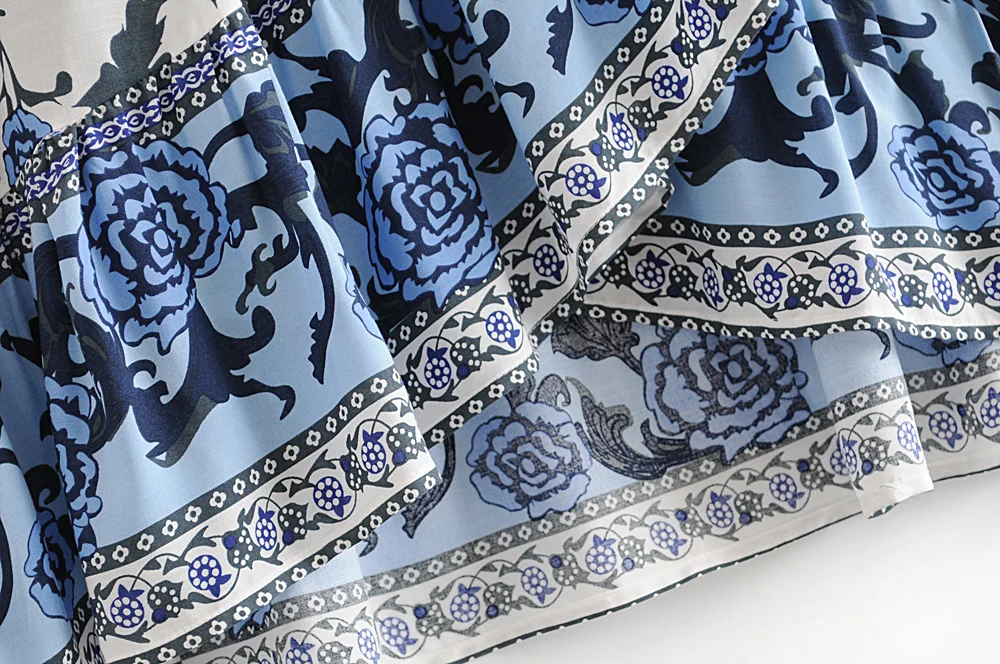 Jastie, винтажная юбка с принтом розы, хиппи, шик, бохо, асимметричная юбка, faldas mujer moda,, летняя юбка, женские пляжные юбки