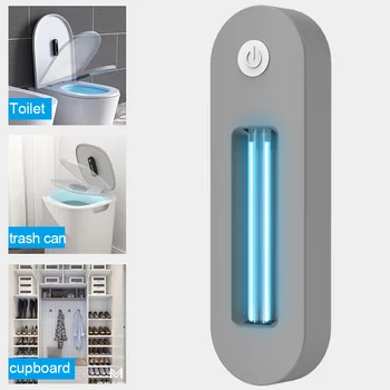 

UV Sterilization Handheld Stick Lamp Automatic Toilet Lid Disinfection Light QJS Shop