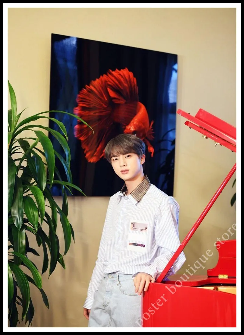 Kpop Bangtan плакат для мальчиков, jungkook, rm, v, jimin, jin, suga, j-hope, 2019new украшение живопись hd фото-наклейка для стены домашний декор/6 - Цвет: 10
