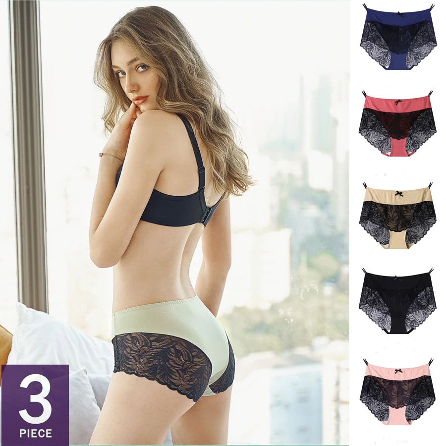 Пикантные с большими Для женщин трусики больших Размеры s кружева Симпатичные