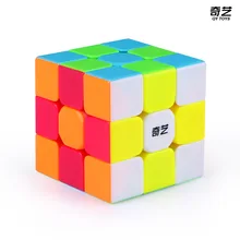 Qiyi Mofangge Warrior 5,7 см 3x3x3 Волшебные кубики без наклеек скоростной куб головоломка твист детские игрушки