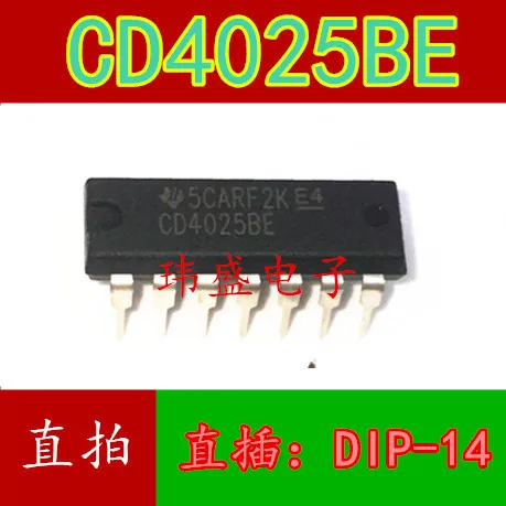 10 шт. CD4025 CD4025BE CD4025BCN DIP14 | Компьютеры и офис