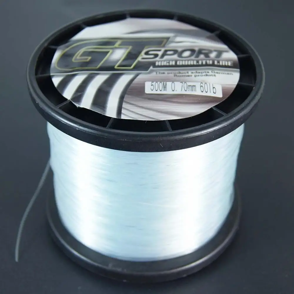 DORISEA 500M Nylon Line Monofilament Clear Strong GT Sea Fishing Line Mono 35LB 40LB 50LB 60LB 70LB 80LB 90LB 500m daiwa fishing line super strong 100m japan brand fishing line nylon 2lb 40lb 7 colors monofilament main line