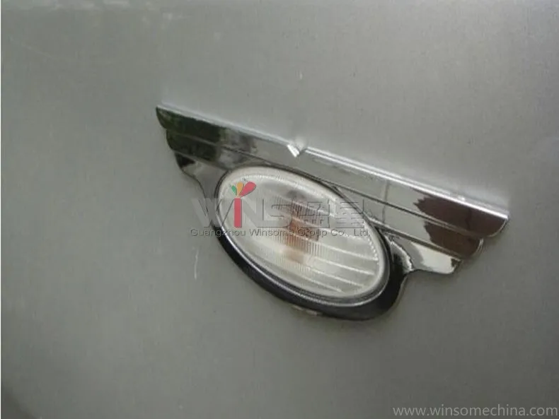 Для Nissan Juke 2011 2012 2013 Chrome Боковая крышка лампы декоративная отделка автомобиля Средства для укладки волос