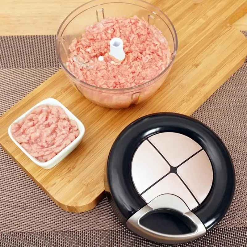 Нержавеющая сталь ручная мясорубка ABS измельчитель для еды Мясорубка миксер блендер фрукты овощи измельчитель кухонные аксессуары
