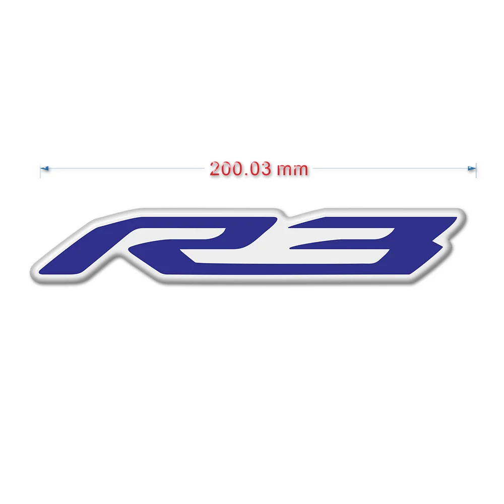 Стикеры мото для YAMAHA YZF R1 R1M R3 R6 YZF-R3 YZF-R1 YZF-R6 эмблема боковой обтекатель Стикеры s лого деколью бак для украшения