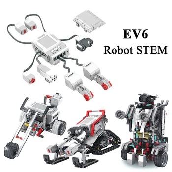 

EV3 EV6 Compatible with 45544 Science education Building Block Robot Creative programming intelligent APP Program Toy gifs